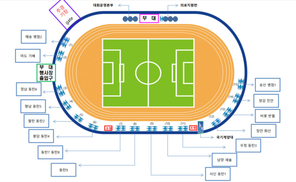 읍면동 배치도